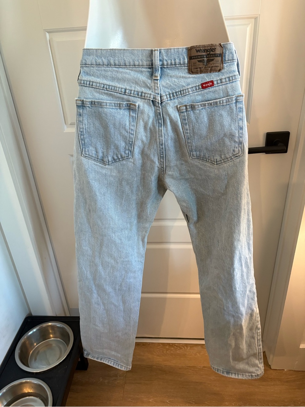 Wrangler Light Blue Straight Leg Jeans